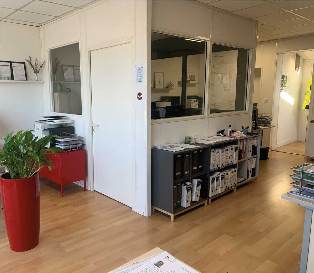 photo de l'intérieur de l'agence d'intérim Cenon Happy Job